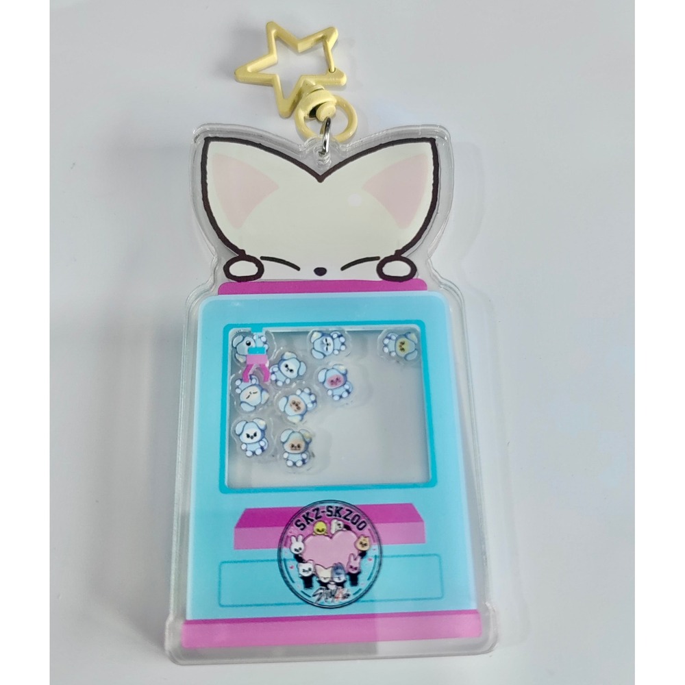 Stray Kids Inspired Tasy Claw Machine Shaker Keyrings - FOXI.NY